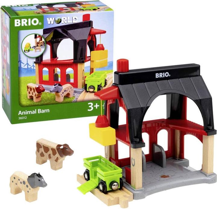Actual product image Brio Animal Barn