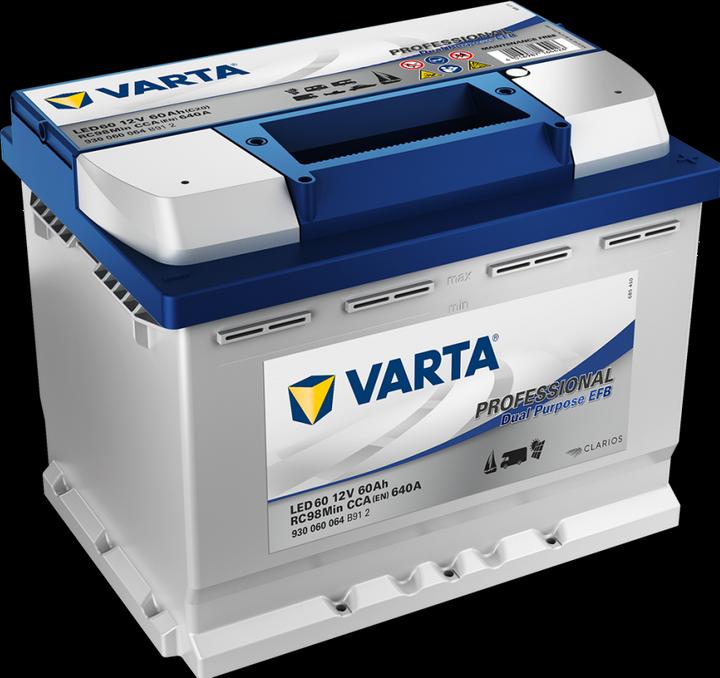 Actual product image Varta DP EFB 60AH (12 V, 60 Ah)