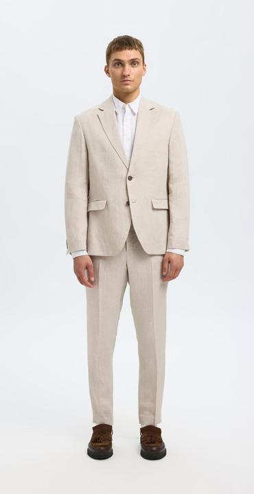 Actual product image Selected Homme Regular fit linen blazer (54)