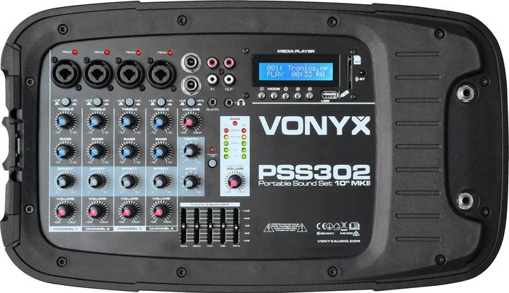 Immagine prodotto Vonyx Sistema PA PSS302 (Passivo, 1x 300 W)