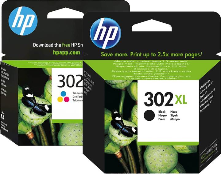 Image du produit HP Original 302XL SET Multipack / Set mit allen vier Farben (M, Y, C, CF)