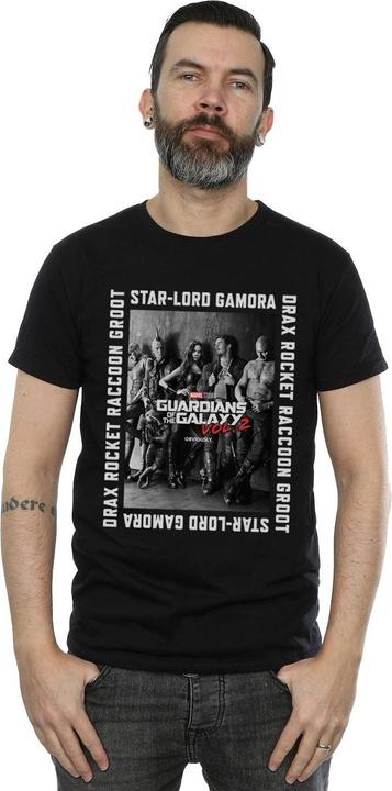 Produktbild Guardians Of The Galaxy Framed Poster TShirt (XL)