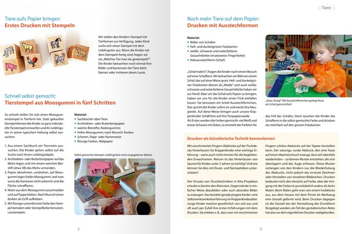 Produktbild Mini-Projekte für die Krippe (Deutsch, Monika Klages, Petra Ahrens, 2017)