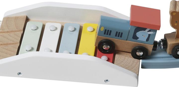 Produktbild Vertbaudet 12-teilige Kleinkinder Holzeisenbahn FSC®