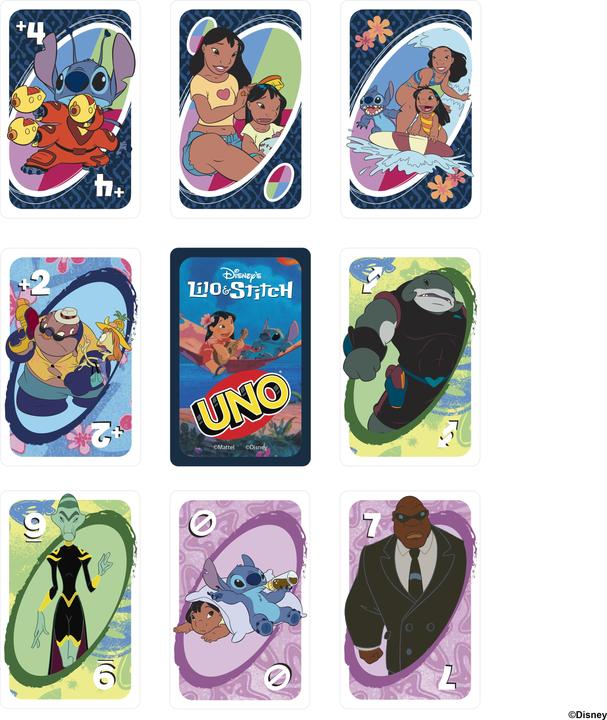 Image du produit Mattel Games UNO Lilo & Stich (Allemand)