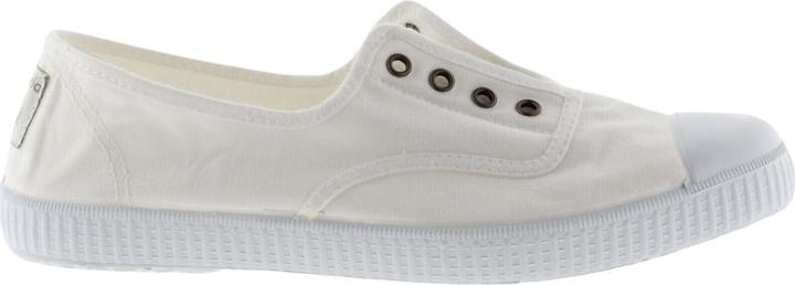 Actual product image Victoria 's lace-up trainers 1915 anglaise toile lavée (41)
