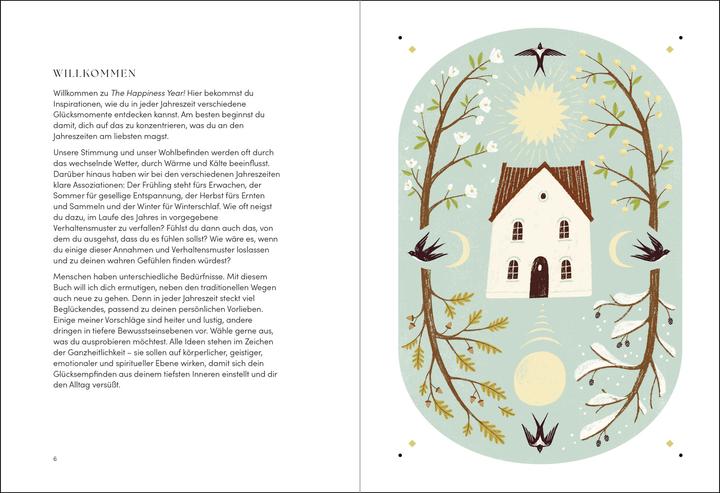 Actual product image The Happiness Year (German, Tara Ward, 2024)