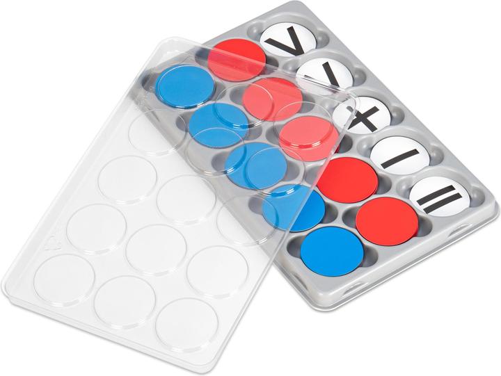 Image du produit Betzold Coffret de tri avec 100 plaquettes réversibles (magnétiques)