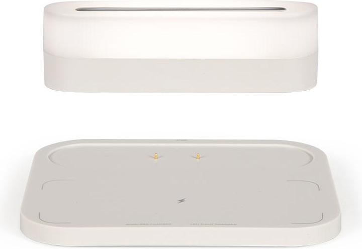 Actual product image Livoo Bedside lamp with fast wireless charger