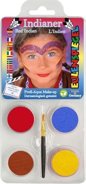 Actual product image Eulenspiegel Indian makeup set