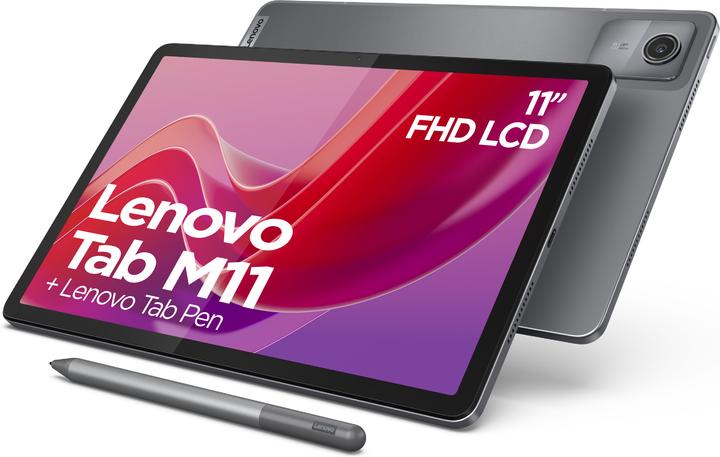 Lenovo Tab M11 (4G, 11", 128 GB, Luna Grey)