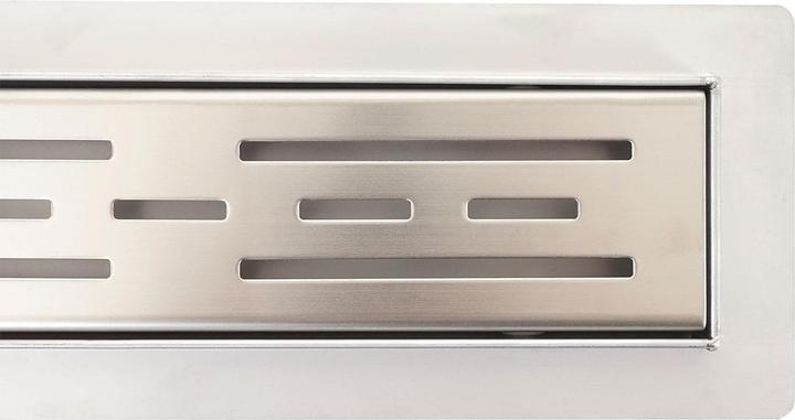Actual product image Swisshandel24 Shower Channel 100cm Floor Drain Drain Shower Drain, Stainless Steel Siphon 50-120cm (1000 mm)