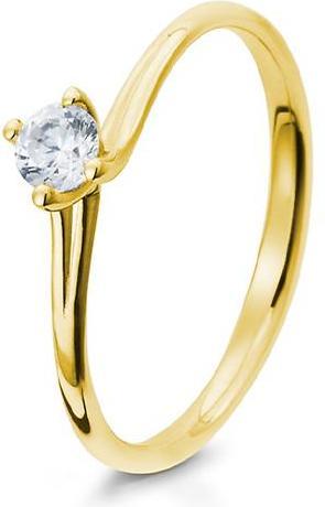 Image du produit Breuning BAGUE - BILLETTE. 0,20 Ct. H/si (61, Or 750/18 K)