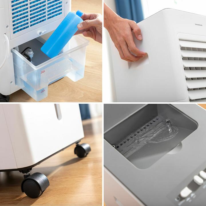 Actual product image InnovaGoods Multifunctional portable evaporative cooler Airvecove 5 L 65 W (15 m²)