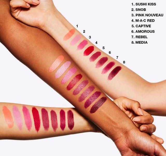 Actual product image MAC Cosmetics lipstick (Faux)