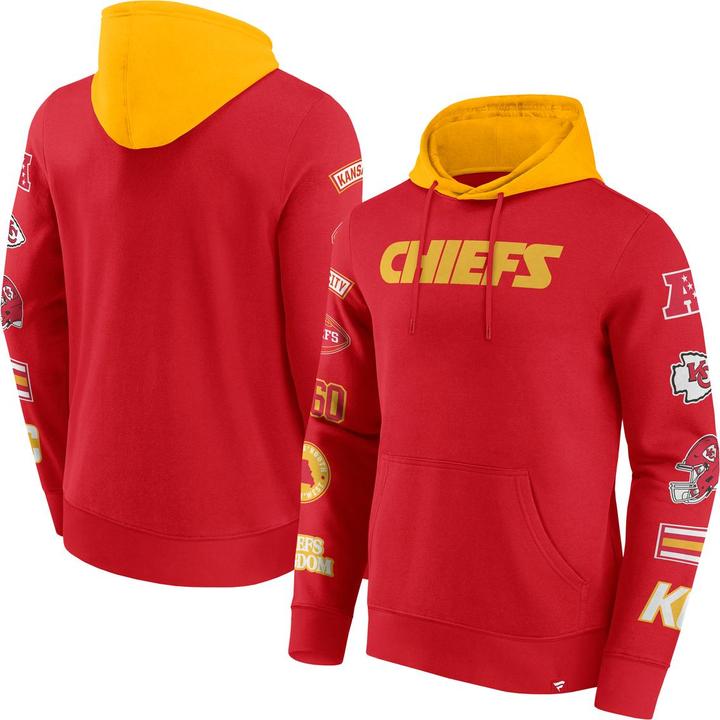Produktbild Fanatics Kansas City Chiefs NFL Sleeve Prints Hoody - L (L)