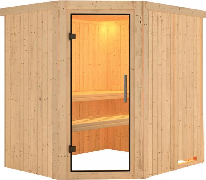 Actual product image Karibu Lilja without roof rim (Without oven)