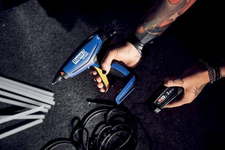 Actual product image Rapid Cordless glue gun BGX500 18V P4A