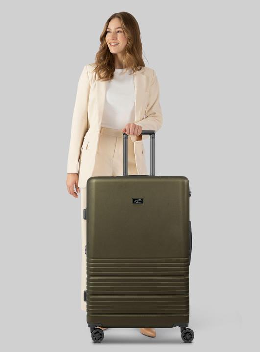 Immagine prodotto Camel Active Hanoi 4 Rollen Trolley L 78 cm mit Dehnfalte (99 l, XL (da 115l))