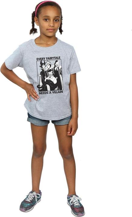 Produktbild Disney Every Fairy Tale Needs A Villain TShirt Mädchen (152, 158)