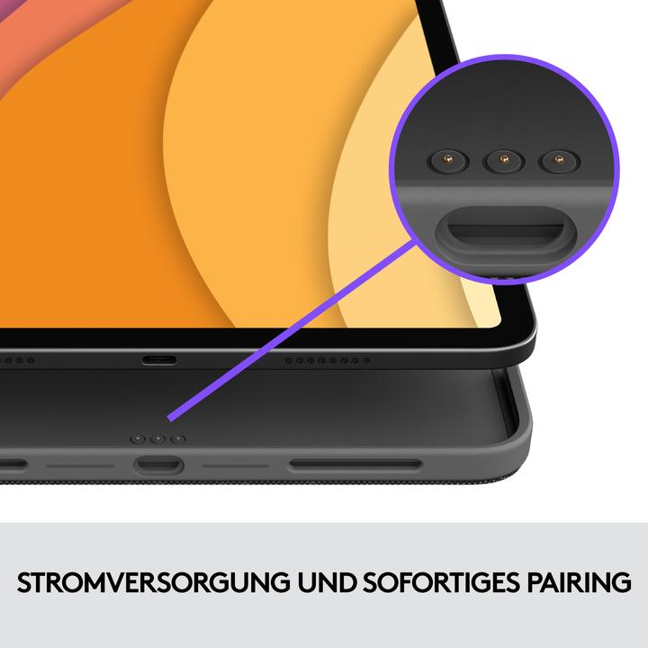 Productafbeelding Logitech Combo Touch (FR, iPad Air 2020 (4e generatie), iPad Air 2022 (5e gen))
