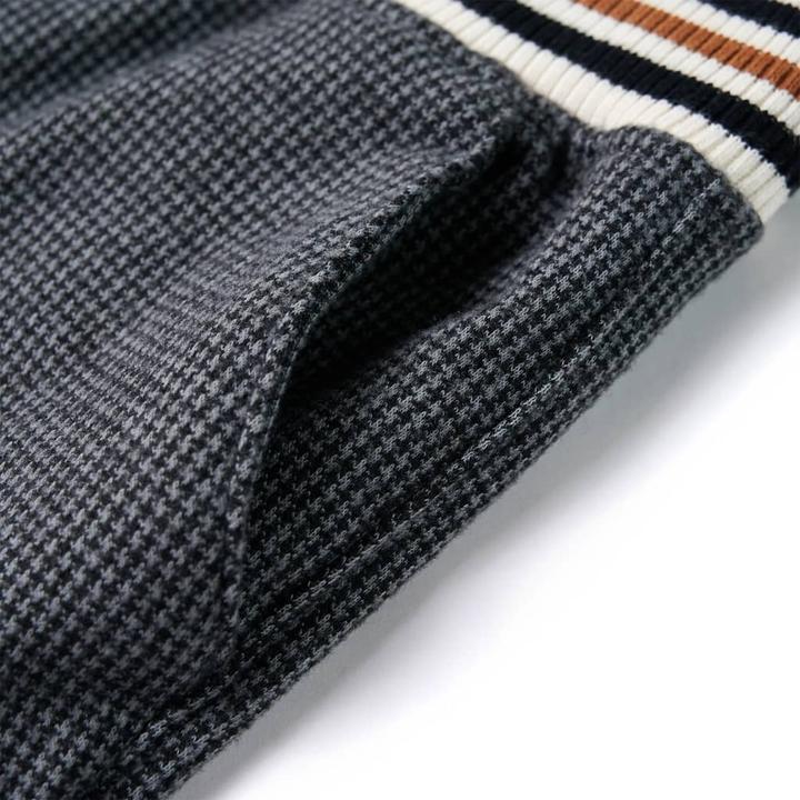 Actual product image VidaXL Children's trousers anthracite 104,Material: 70 % cotton. 25 (104)