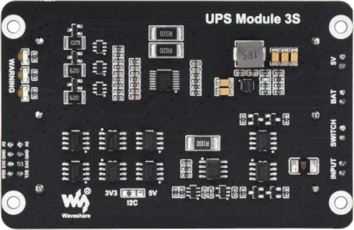Immagine prodotto WaveShare Modulo UPS 5V 5A Scheda batteria 18650 ininterrotta
