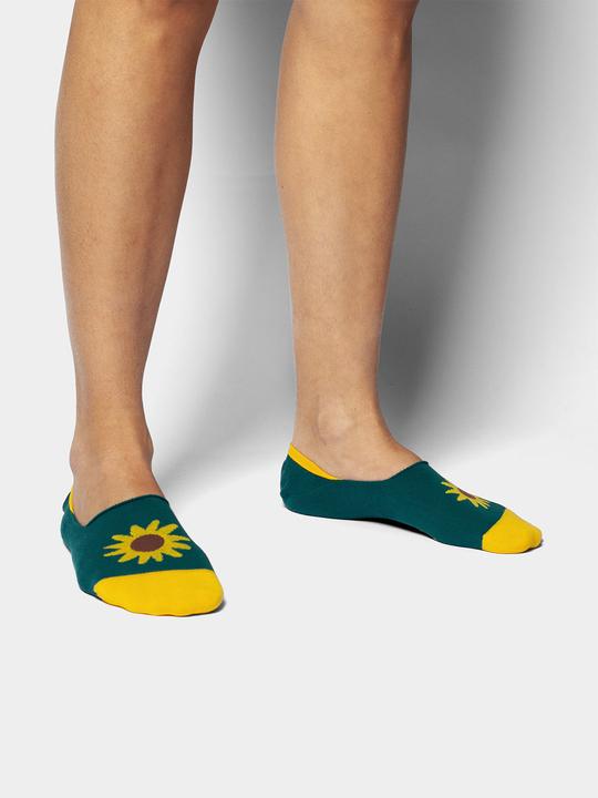 Actual product image DillySocks Hidden Blooming Sunflower (Single pack, 39 - 42)
