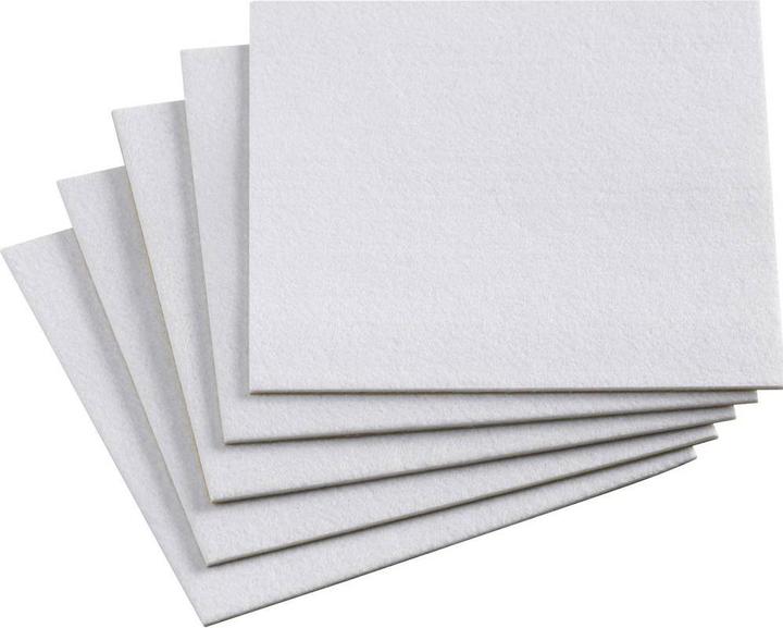 Metafranc Felt glides self-adhesive, 200 x 200 mm, 5 pieces (Felt gliders, 5 Piece)