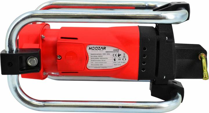 Immagine prodotto Hoozar Vibratore per calcestruzzo 2300W, con albero da 4 metri