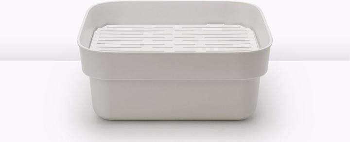 Produktbild Brabantia Waschbecken mit Abtropfboden, Grau (34.40 cm, 37.40 cm)