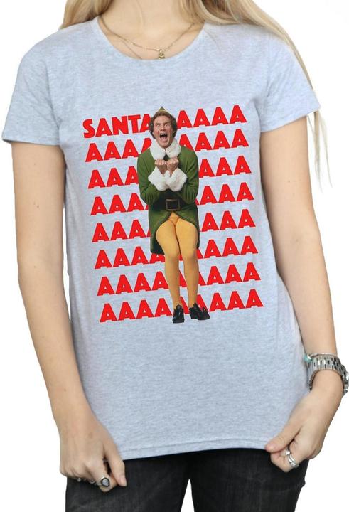 Image du produit Elf - T-shirt BUDDY SANTA SCREAM - Femme (S)