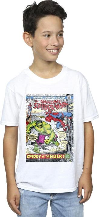 Immagine prodotto Spider-Man VS Hulk Cover Maglietta Ragazzi (140, 146)