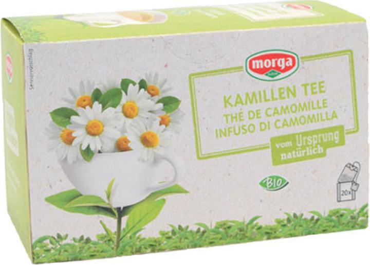 Image du produit Morga Kamillen Tee mit Hülle Bio (55 g)