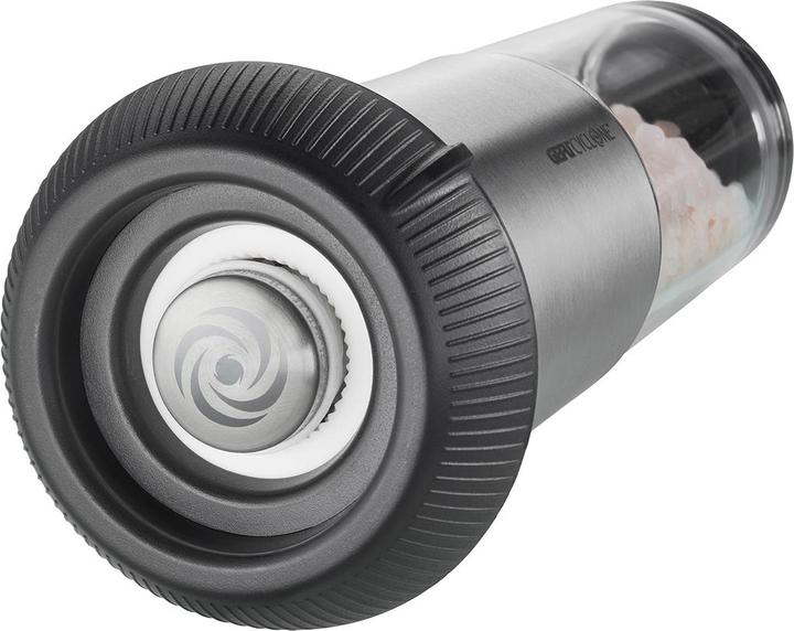 Immagine prodotto GEFU Macina sale Macina pepe X-PLOSION M in acciaio inox 15 cm + 80 g di pepe Rasavat