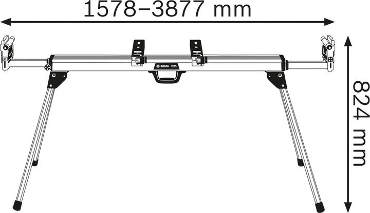 Actual product image Bosch Professional Gta 3800 (14 cm, 387.70 cm)