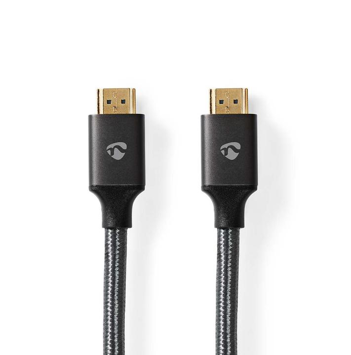 Immagine prodotto Nedis Cavo HDMI ad alta velocità con Ethernet| Spina HDMI| 4Ka60Hz| - Cavo - Digitale/D (5 m, HDMI)