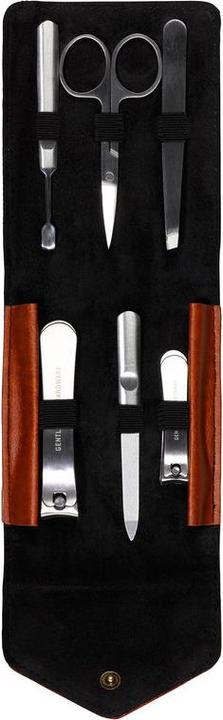 Actual product image Gentlemen's Hardware Charcoal Canvas Manicure Set