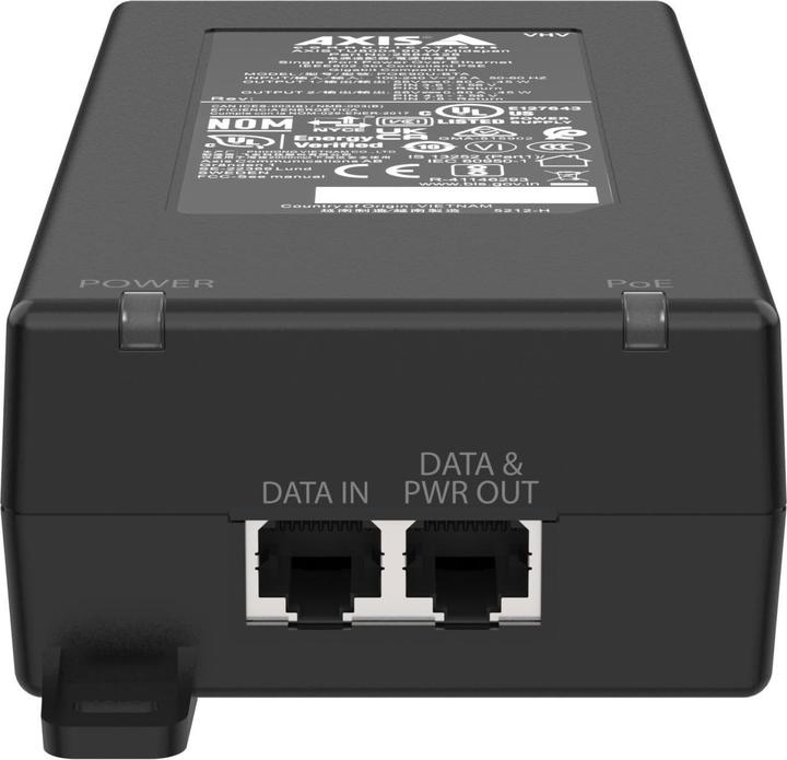 Actual product image Axis TU8004 90 W Midspan (802.3bt (PoE++), 90 W)