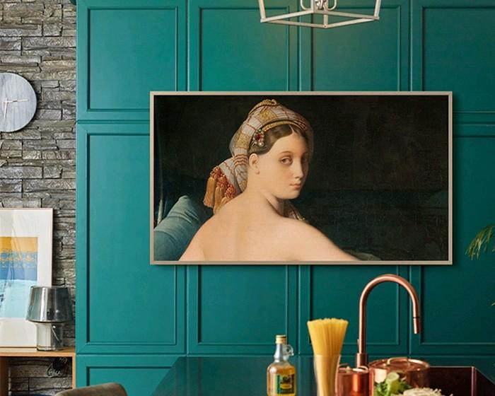 Actual product image Samsung The Frame QE65LS03B (65", LS03B, QLED, 4K, 2022)