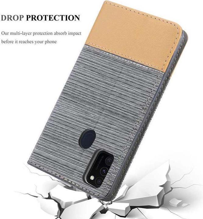 Productafbeelding Cadorabo Boek Jeans Optiek Cover (Samsung Galaxy M21)