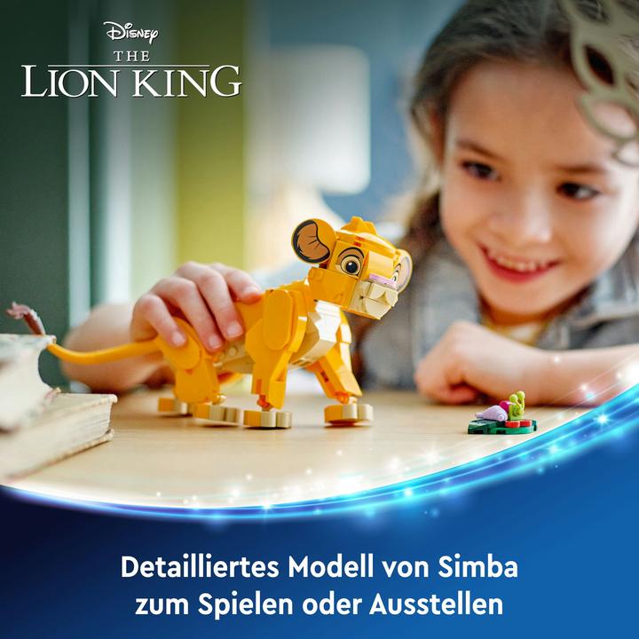 Actual product image LEGO 43243 Simba, the king's lion cub (43243, LEGO Disney)