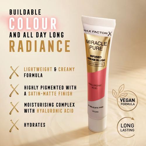 Produktbild Max Factor Miracle Pure Infused Cream Blush (05 Delicate Pink)