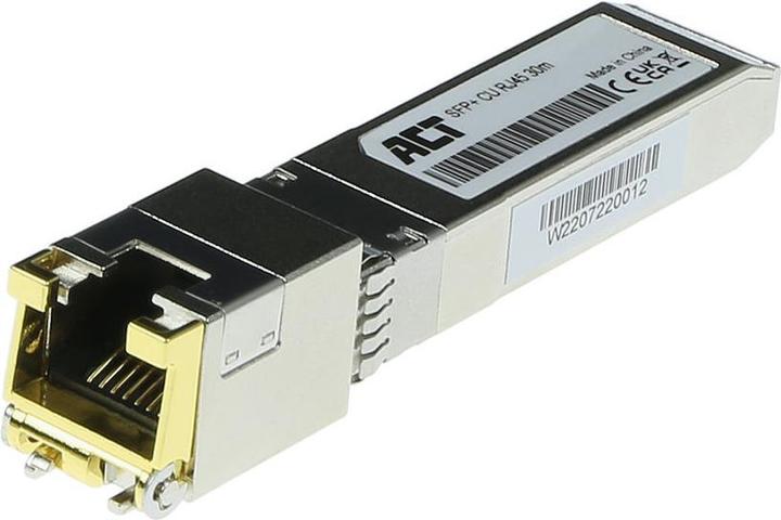 Actual product image SFP+ 10Gbase copper RJ45 encoded for HP Aruba / Procurve