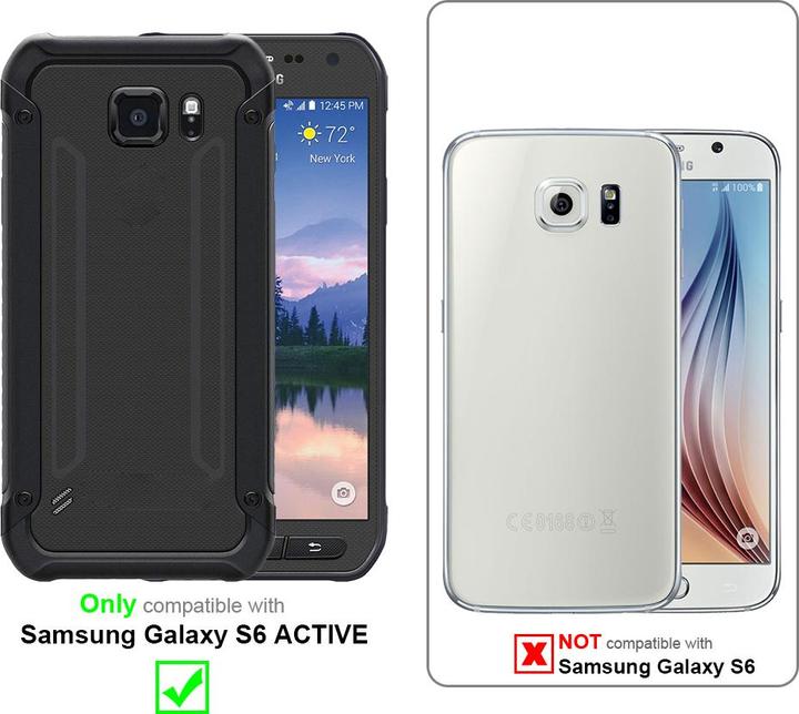 Actual product image Cadorabo Chain case for Samsung Galaxy S6 ACTIVE necklace cover adjustable
