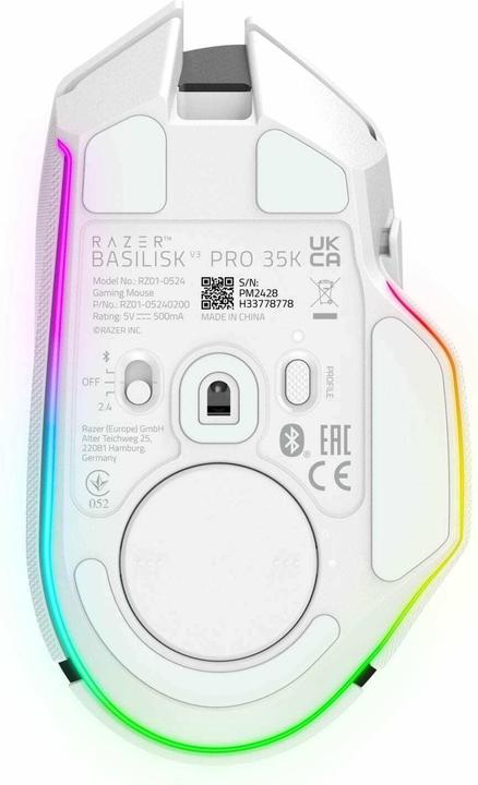 Immagine prodotto Razer Basilisco V3 Pro 35K (Cablato, Senza fili)