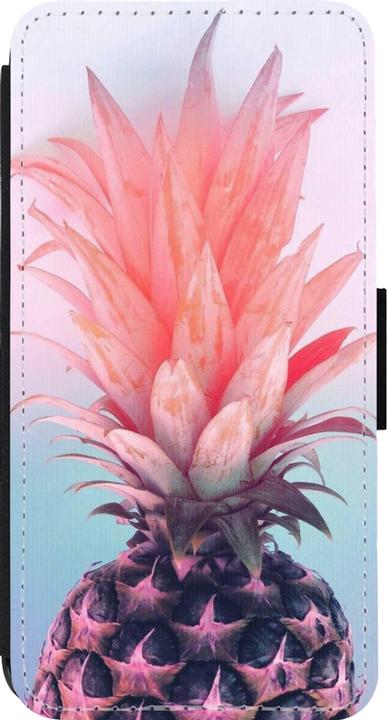 Immagine prodotto PhoneLook Portafoglio Coque noir Viola Rosa Ananas (Apple iPhone 14 Pro)