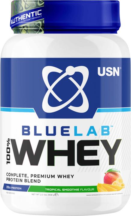 Produktbild USN Blue Lab 100% Whey Protein (Tropical Smoothie, 1 Stk., 908 g)