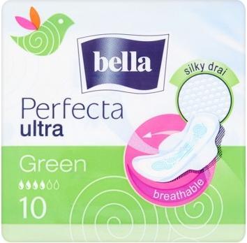 Actual product image Bella Perfecta, ultra green, sanitary pad with wings, 10 pieces (hit) (10 x, Sanitary pads)