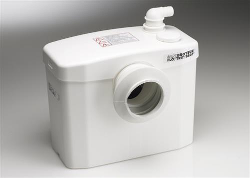 Actual product image Dansk VVS Import saniflo afløbspumpe silence for toilet - w: 330 h: 263 d: 163 mm